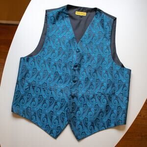 Vintage Paisley Vest Size Medium